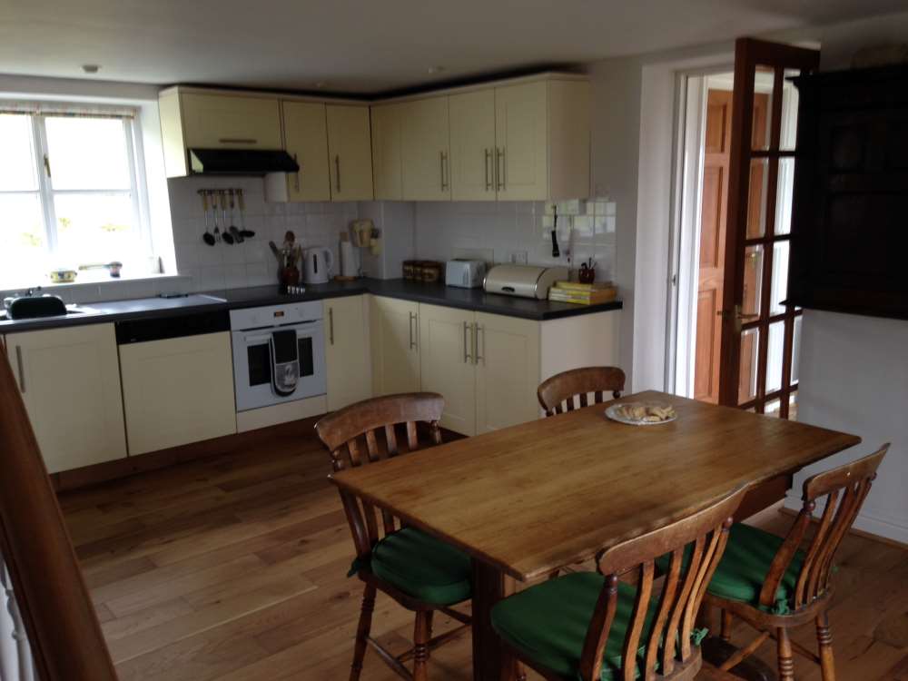 Inside Hafod - Breakfast room.